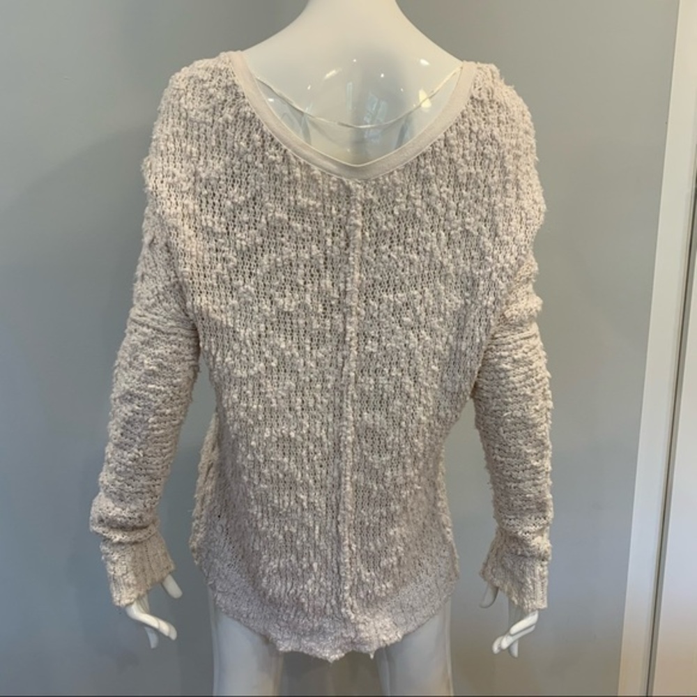 Free People Shaggy Bear Songbird Pullover Sweater - Picture 8 of 12